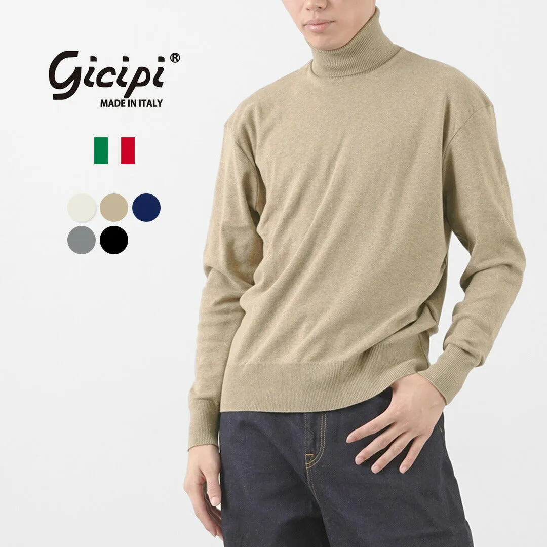 GICIPI / TIGRE Turtle Neck Relaxed Fit Knit Sewn