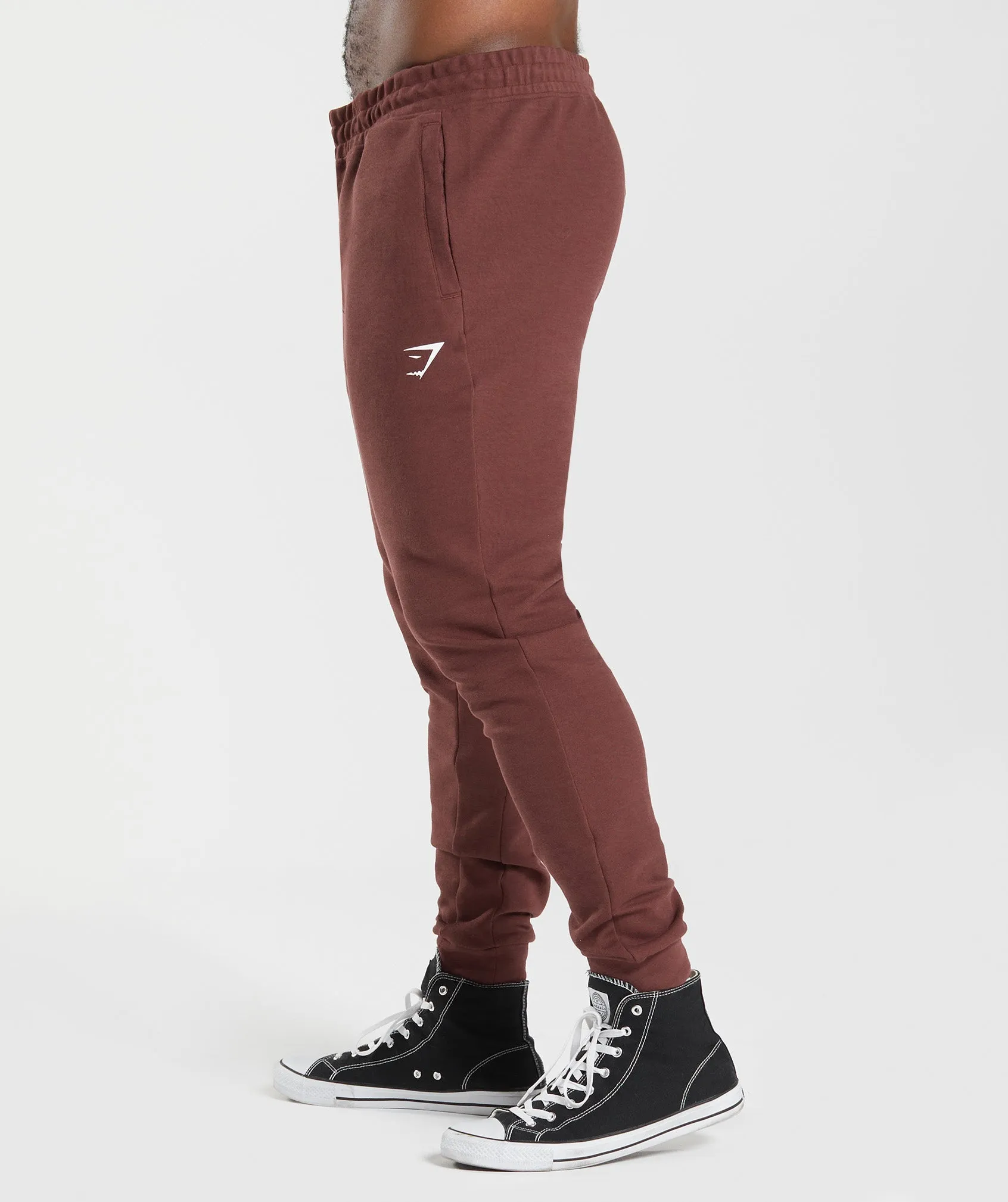 Gymshark React Joggers - Cherry Brown