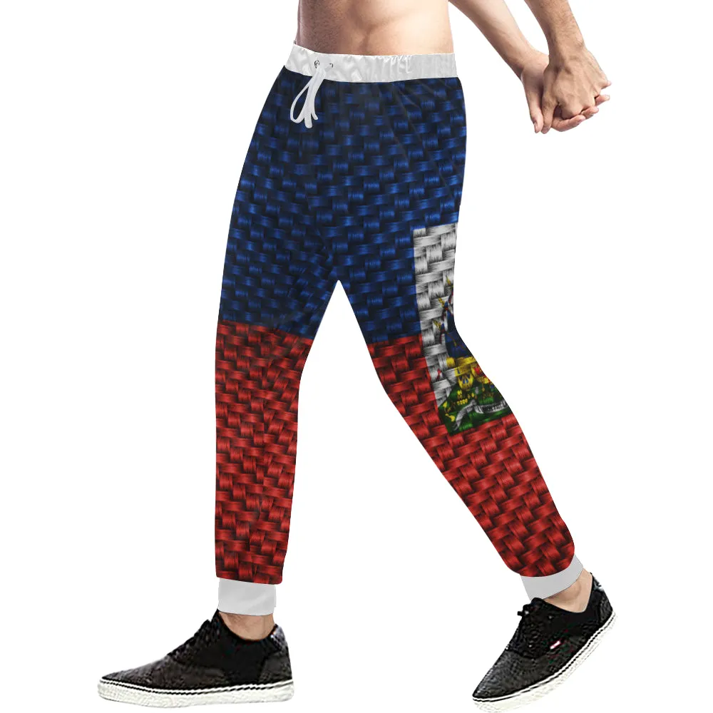 HAITI FLAG Men's Sweatpants