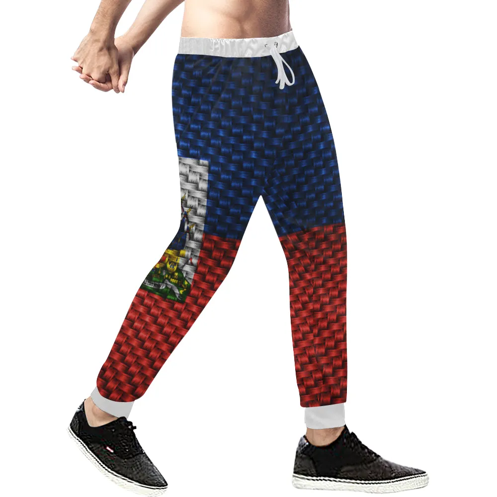 HAITI FLAG Men's Sweatpants