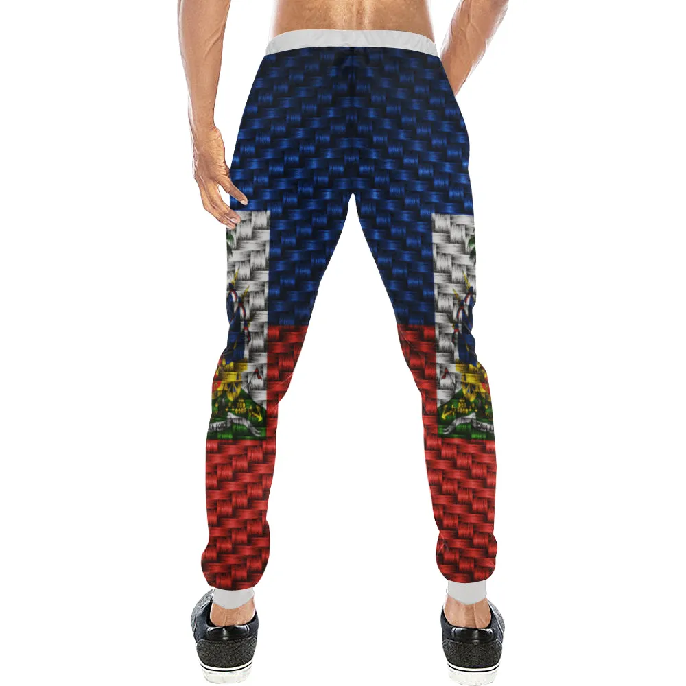 HAITI FLAG Men's Sweatpants