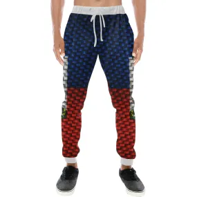 HAITI FLAG Men's Sweatpants