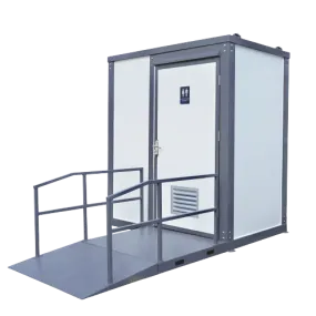 Handicap-Accessible Portable Restroom for Disabled