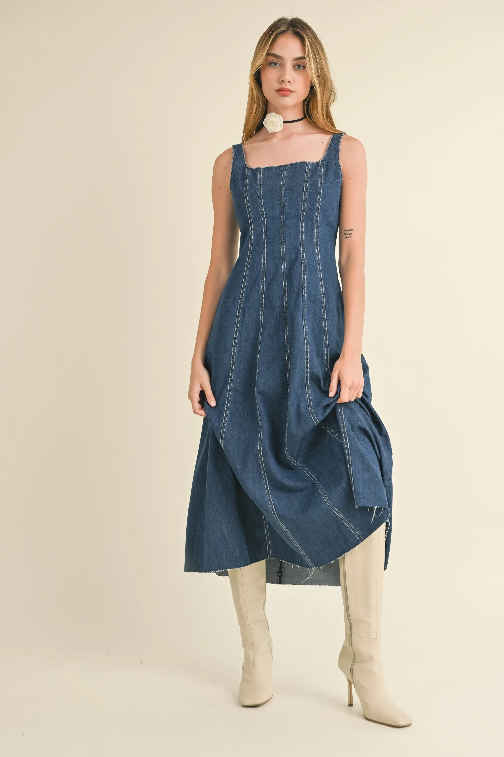 Hannah Denim  Dress