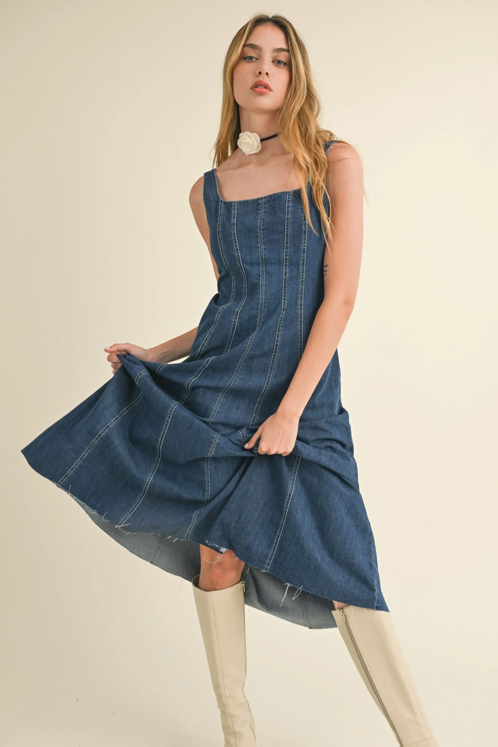 Hannah Denim  Dress