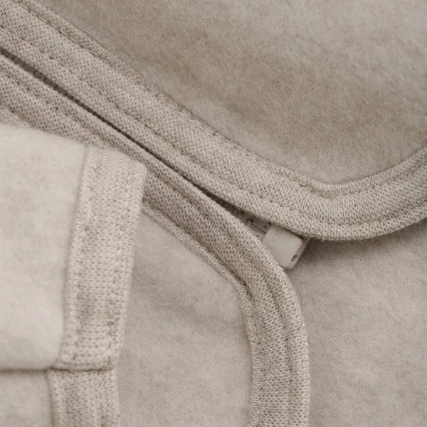 Huttelihut Jacket Ears Cotton Fleece Camel Melange