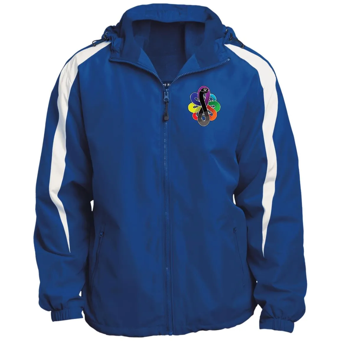 Infinity Snake Of  B-mwelo Youth Colorblock Fleece-Lined Jacket