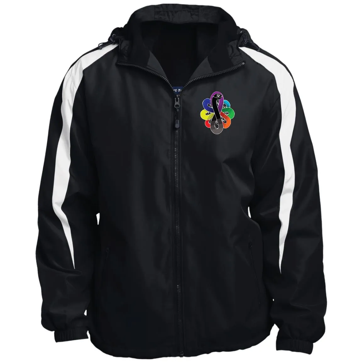 Infinity Snake Of  B-mwelo Youth Colorblock Fleece-Lined Jacket