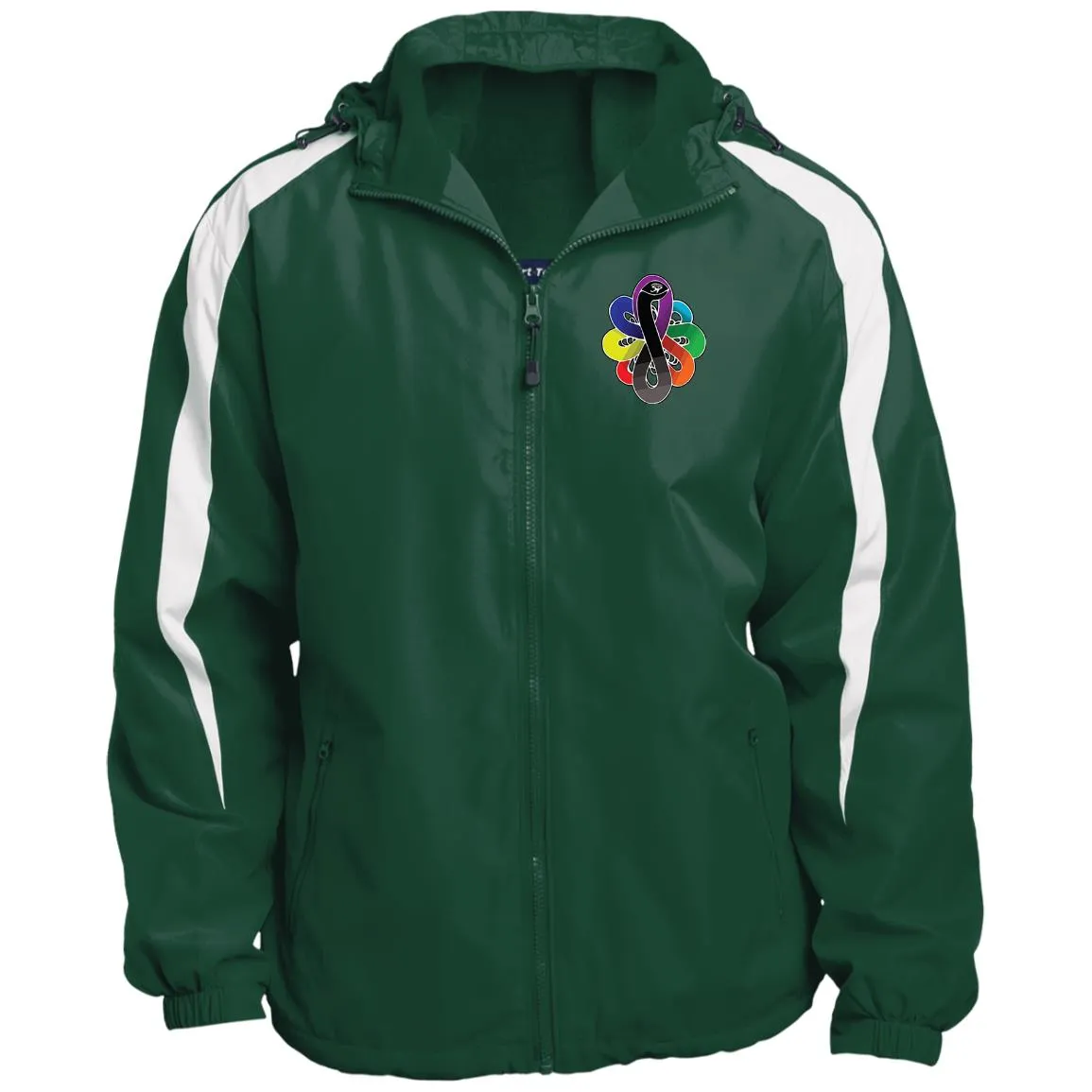 Infinity Snake Of  B-mwelo Youth Colorblock Fleece-Lined Jacket