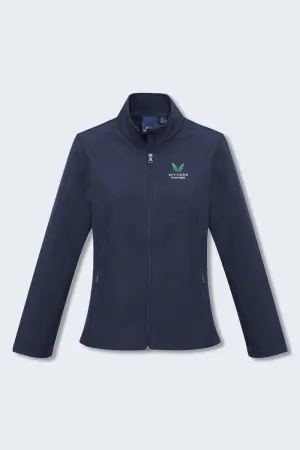 J740L WYVERN Biz Collection Ladies Apex Lightweight Softshell Jacket Navy