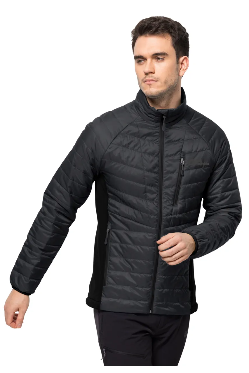 Jack Wolfskin Men's Routeburn Pro Hybrid Jacket 1710511 | Black | Clearance Final Sale