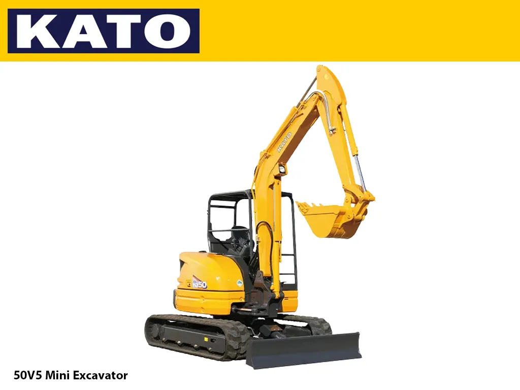 KATO 50V5 Mini Excavator