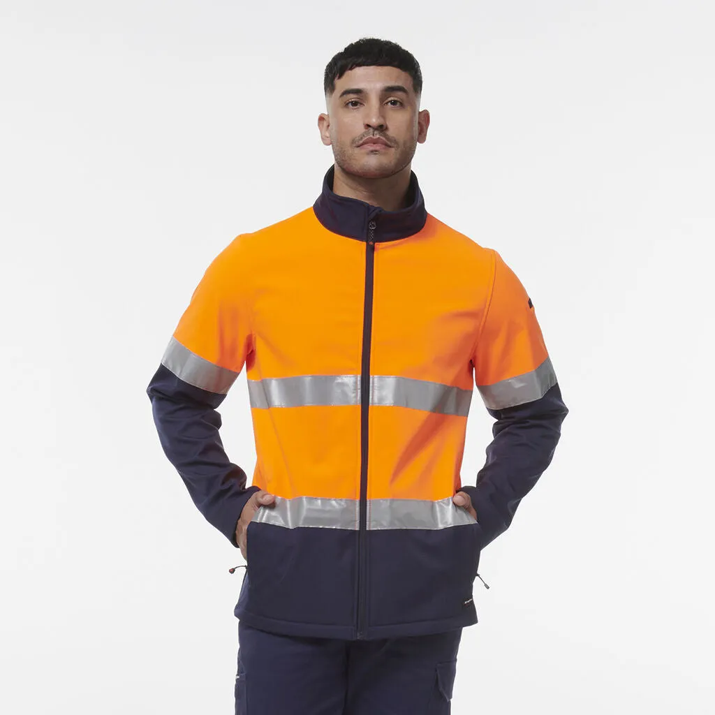 King Gee Reflective Spliced Softshell Jacket (K55034)