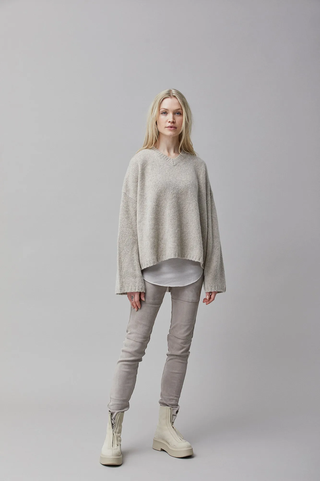 Kristensen Du Nord Cashmere V-Neck Sweater