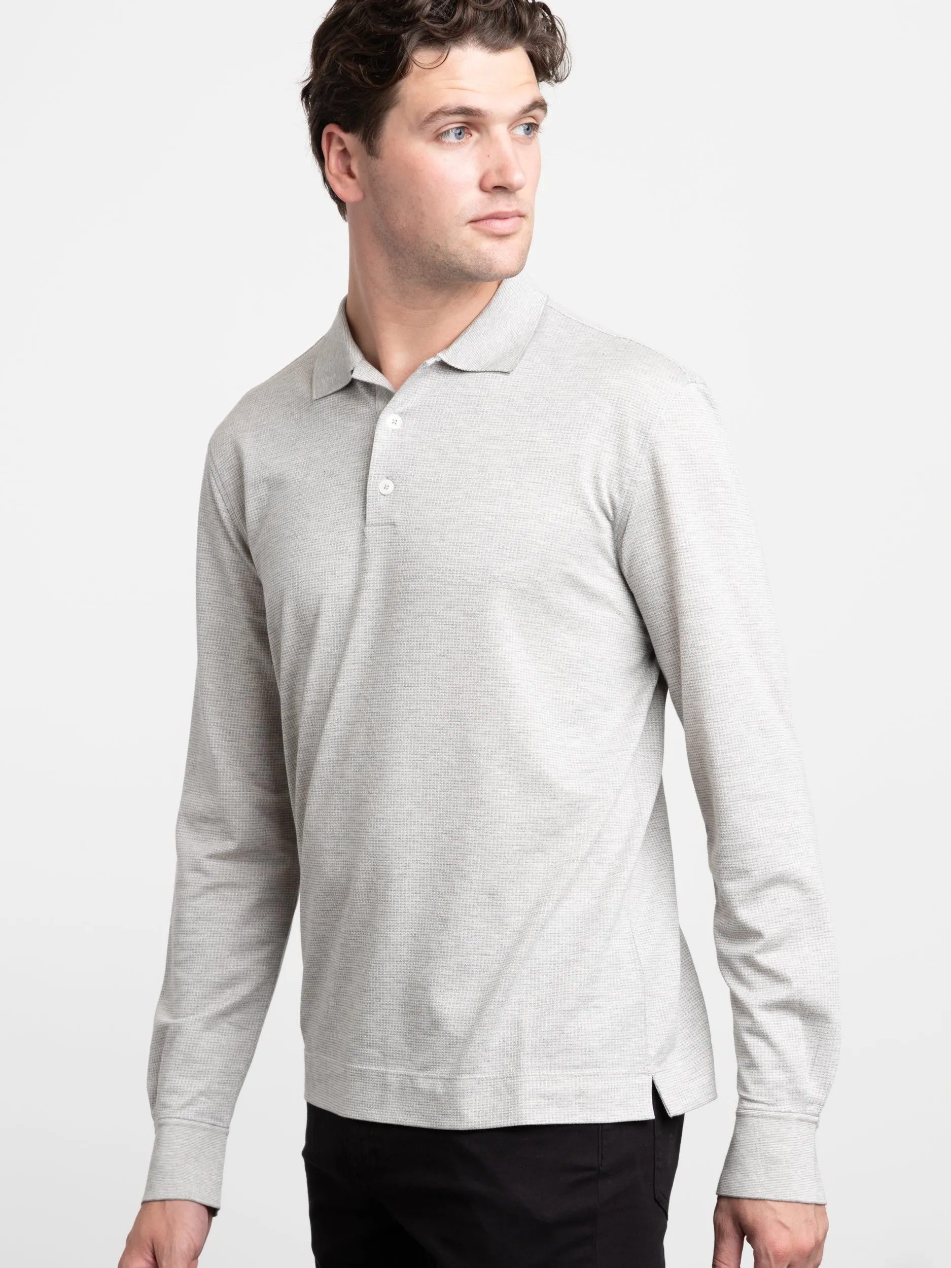 Light Grey Henley