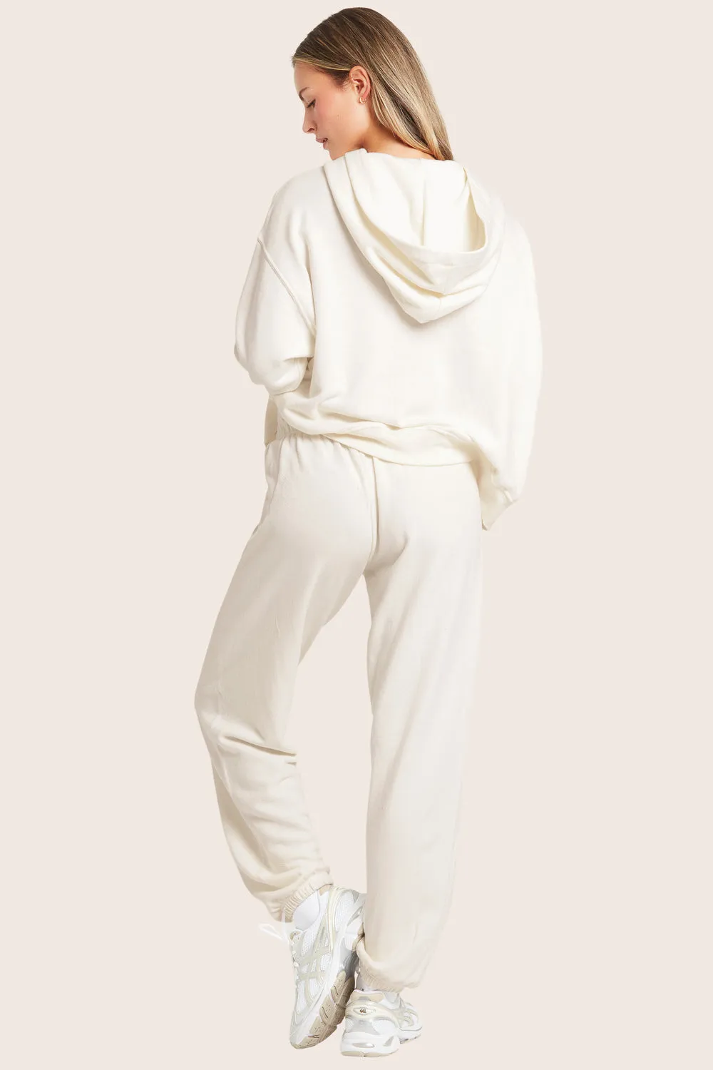 LIGHTWEIGHT SWEATS CLASSIC SWEATPANTS - BLANC