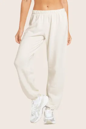 LIGHTWEIGHT SWEATS CLASSIC SWEATPANTS - BLANC