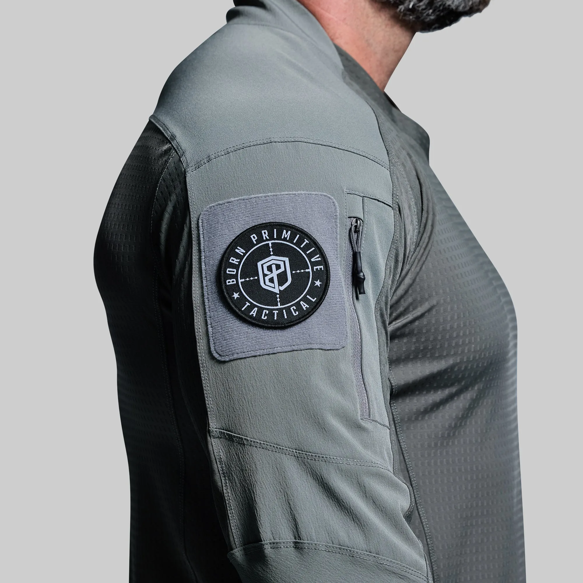 Long Sleeve Op Top Pro (Wolf Grey)