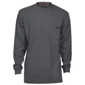 MCR Safety FR Lightweight Long Sleeve T-Shirt Gray