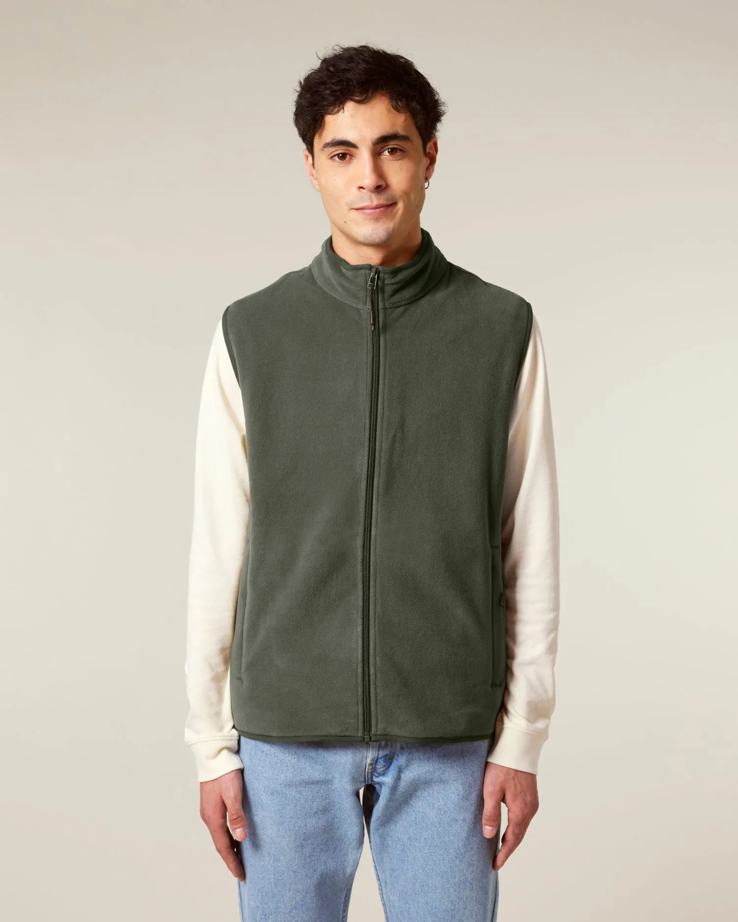 Men’s Recycled Sleeveless Fleece Jacket | Stanley Quester STJM240