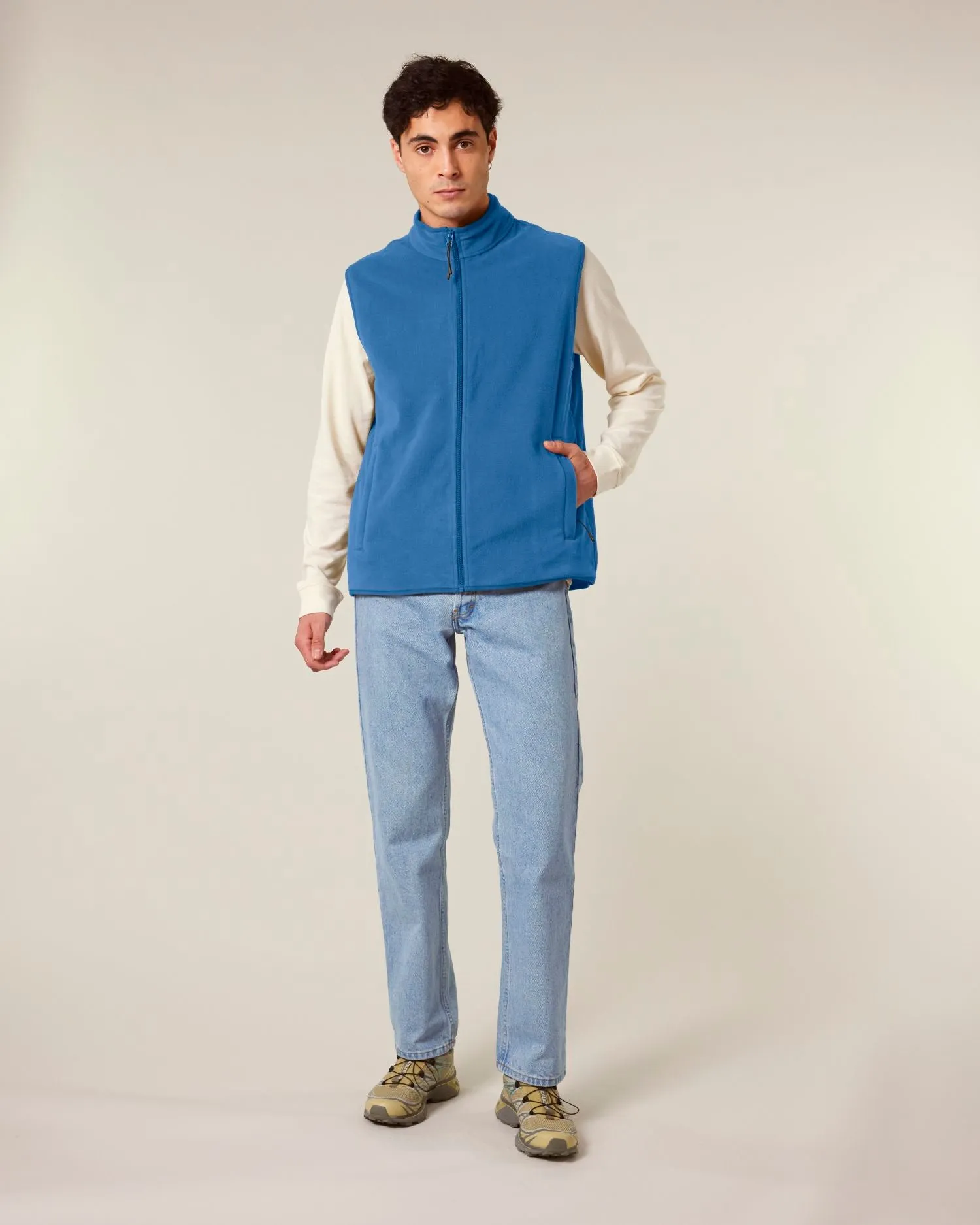 Men’s Recycled Sleeveless Fleece Jacket | Stanley Quester STJM240