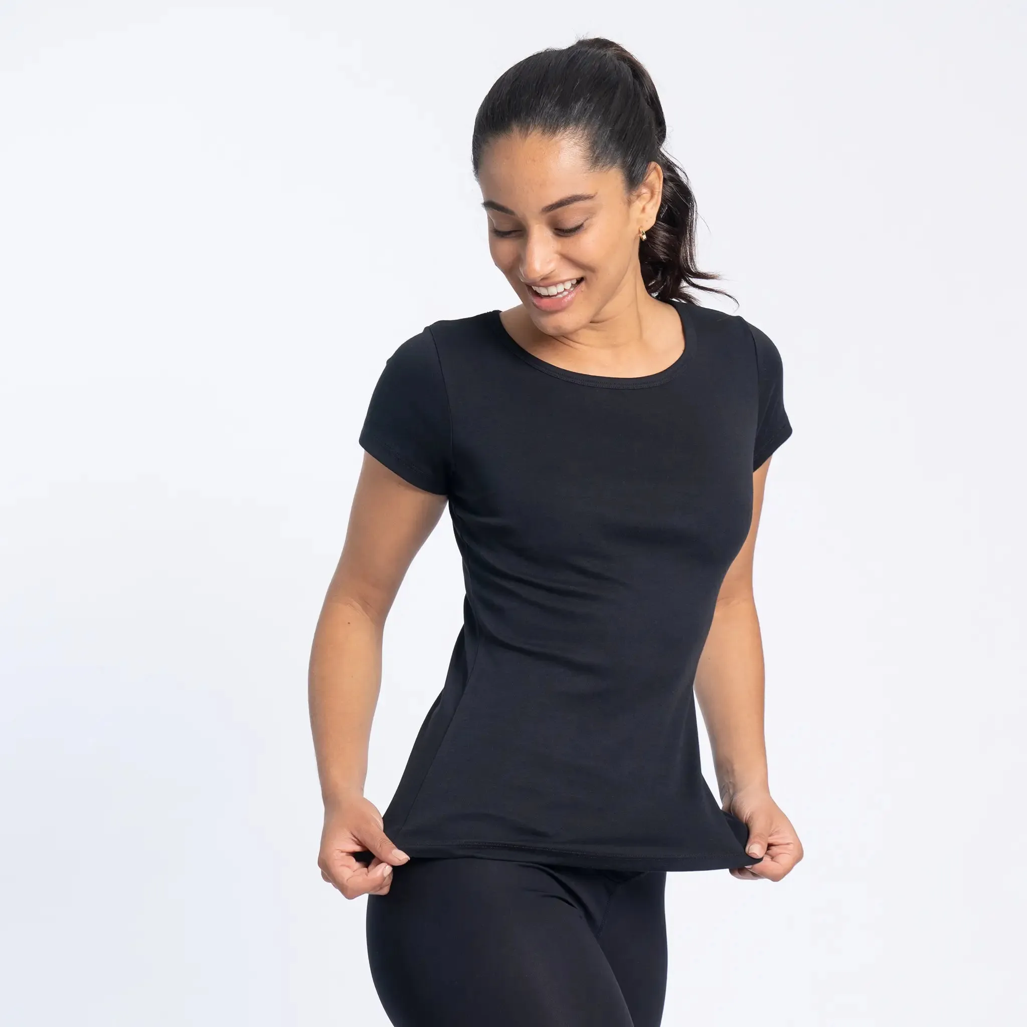 Mix 2 Pack - Women's Organic Sweater & Crew Neck T-Shirt