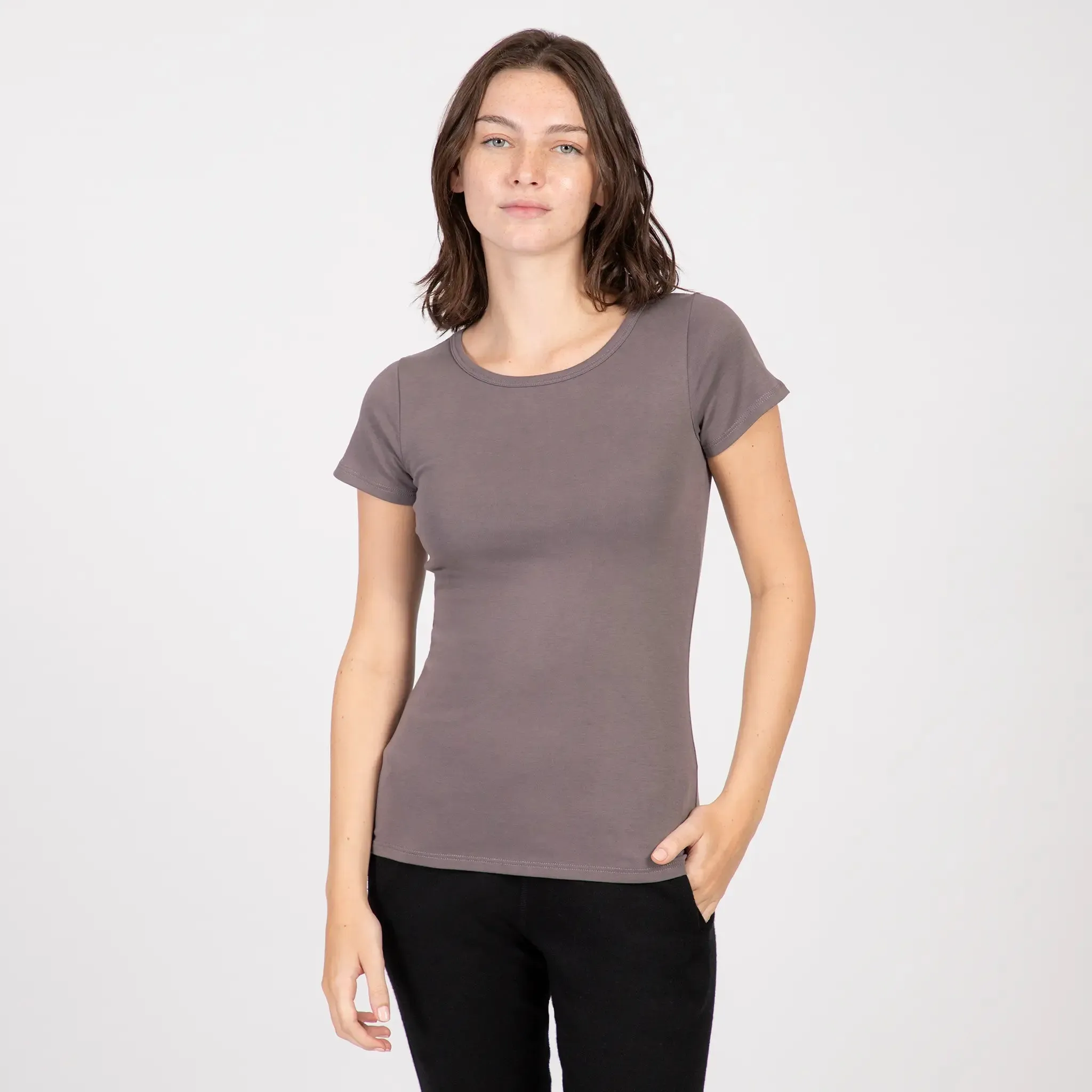 Mix 2 Pack - Women's Organic Sweater & Crew Neck T-Shirt