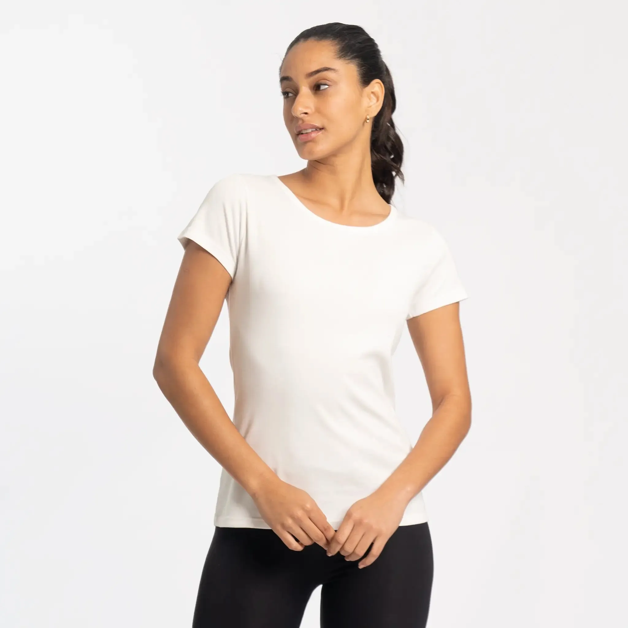 Mix 2 Pack - Women's Organic Sweater & Crew Neck T-Shirt