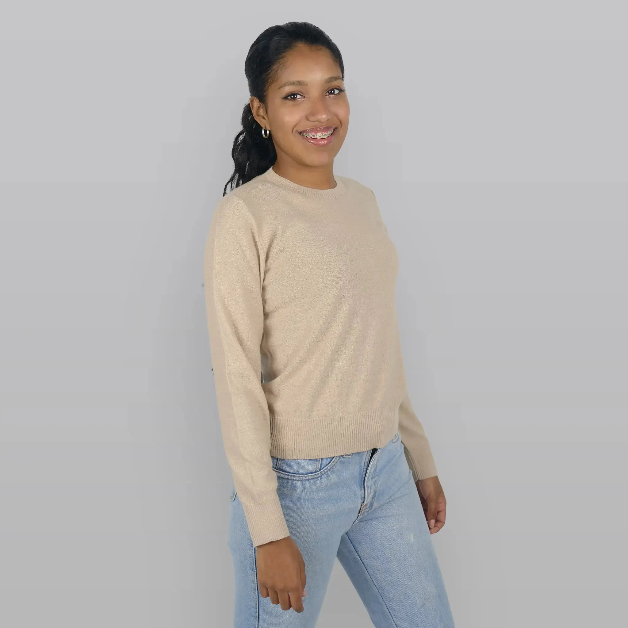 Mix 2 Pack - Women's Organic Sweater & Crew Neck T-Shirt