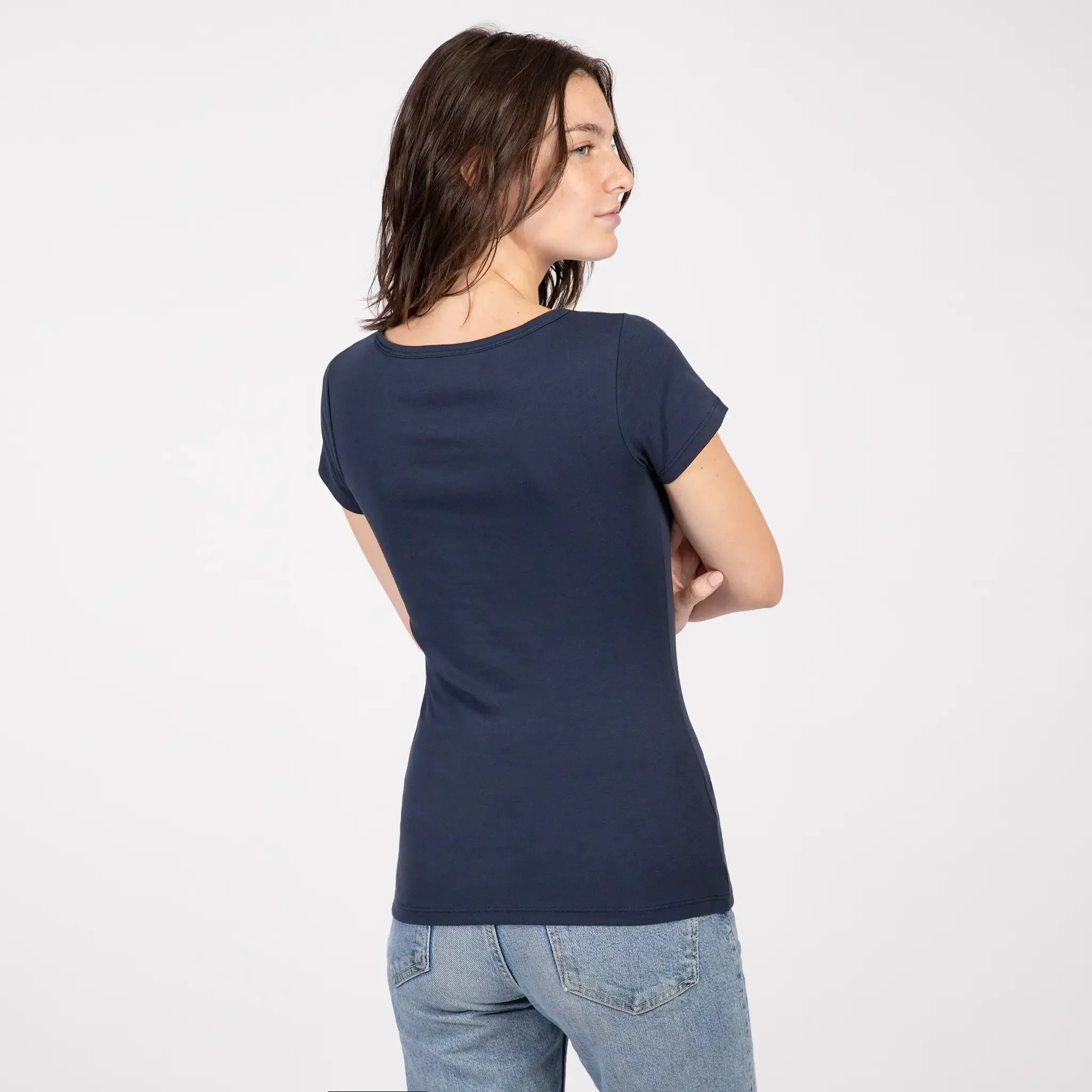 Mix 2 Pack - Women's Organic Sweater & Crew Neck T-Shirt