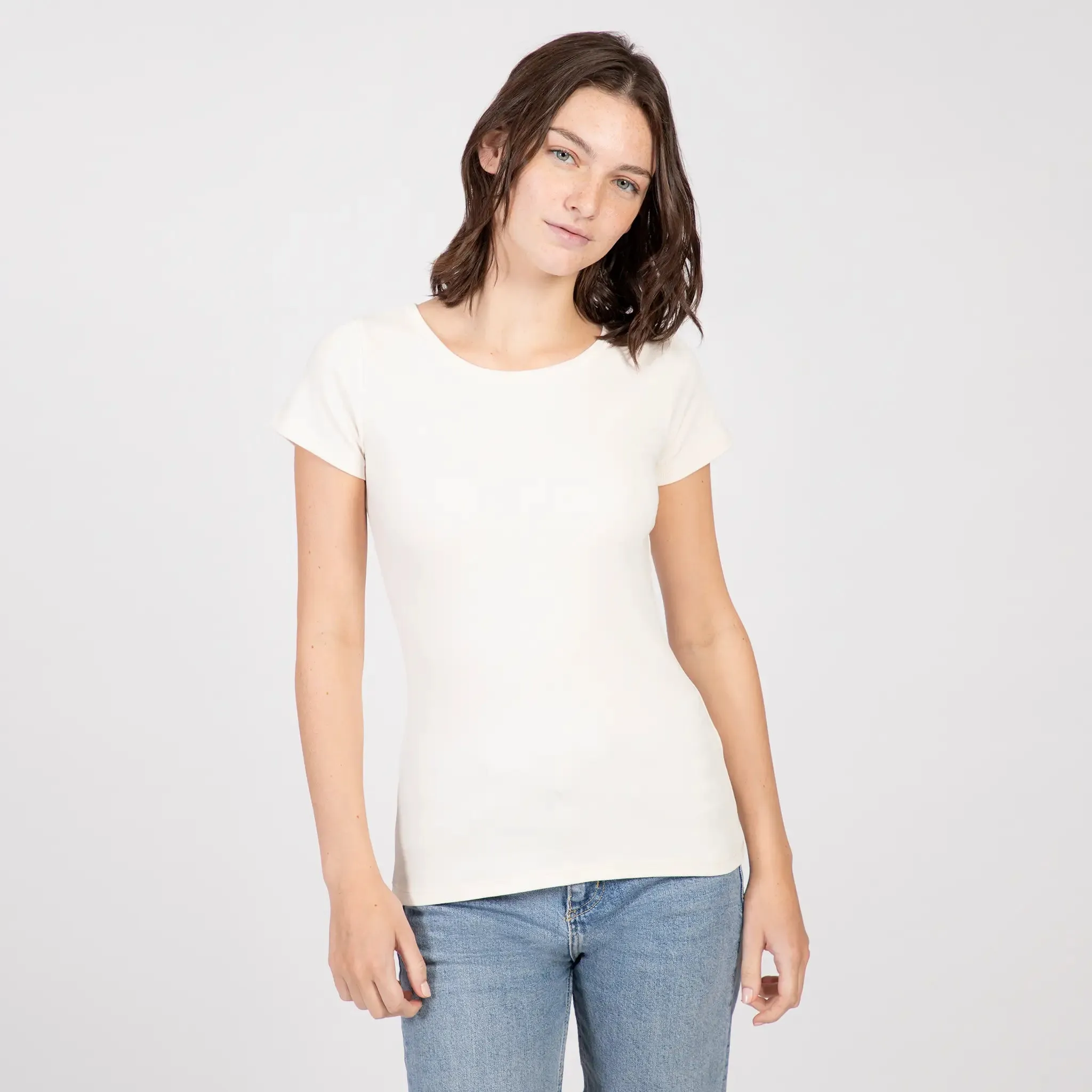 Mix 2 Pack - Women's Organic Sweater & Crew Neck T-Shirt