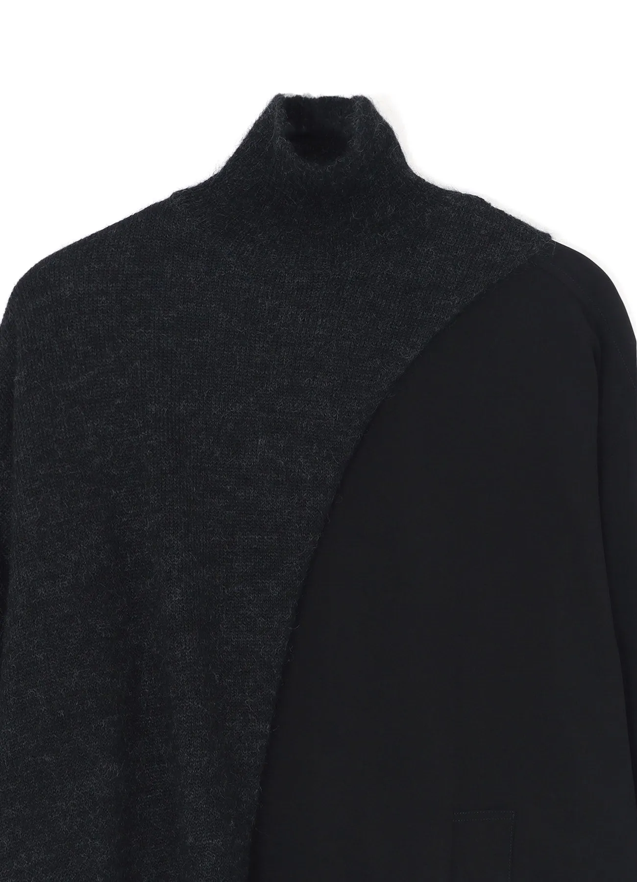 MOHAIR BLEND TURTLENECK