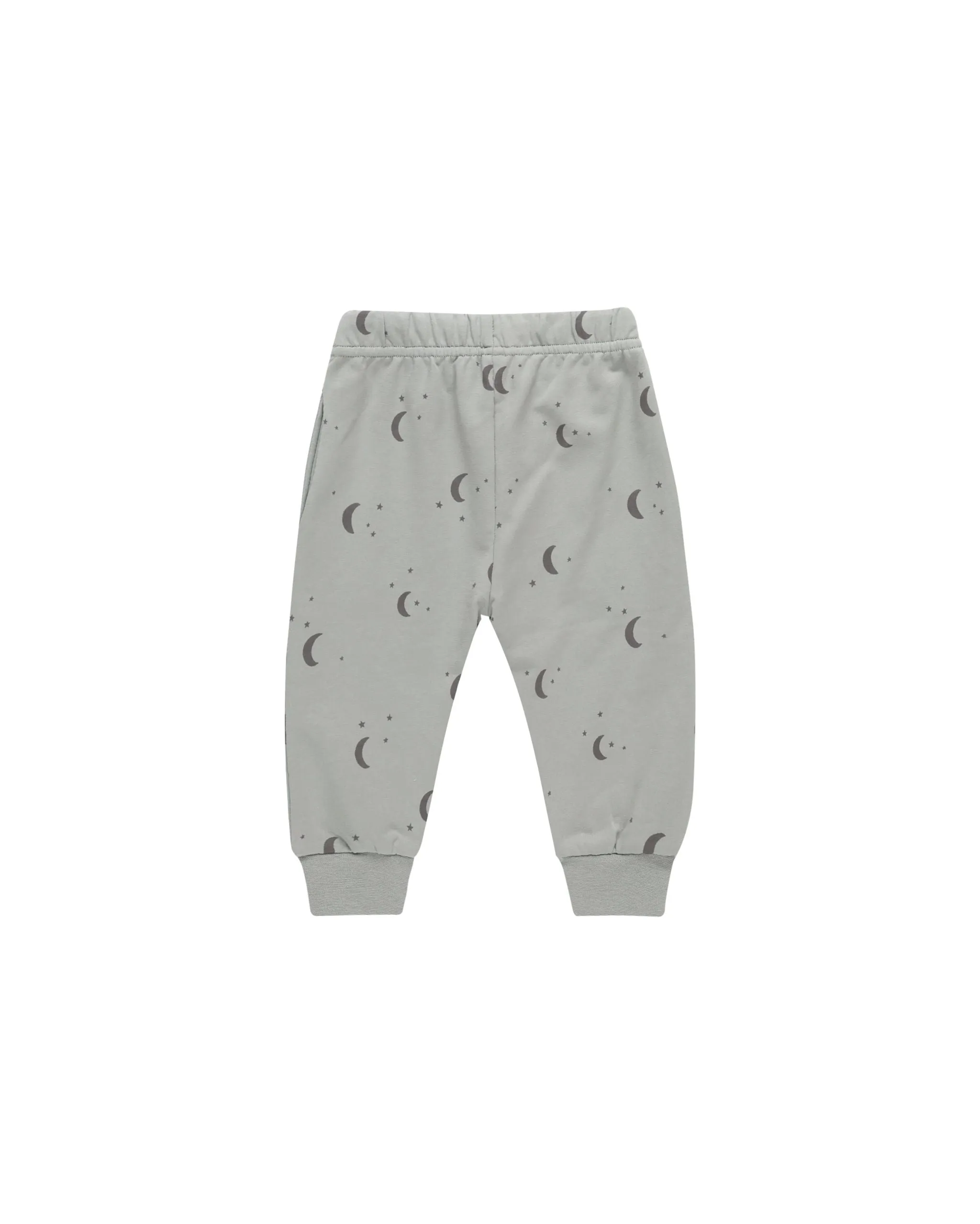 Moons Sweatpant in Dusty Blue