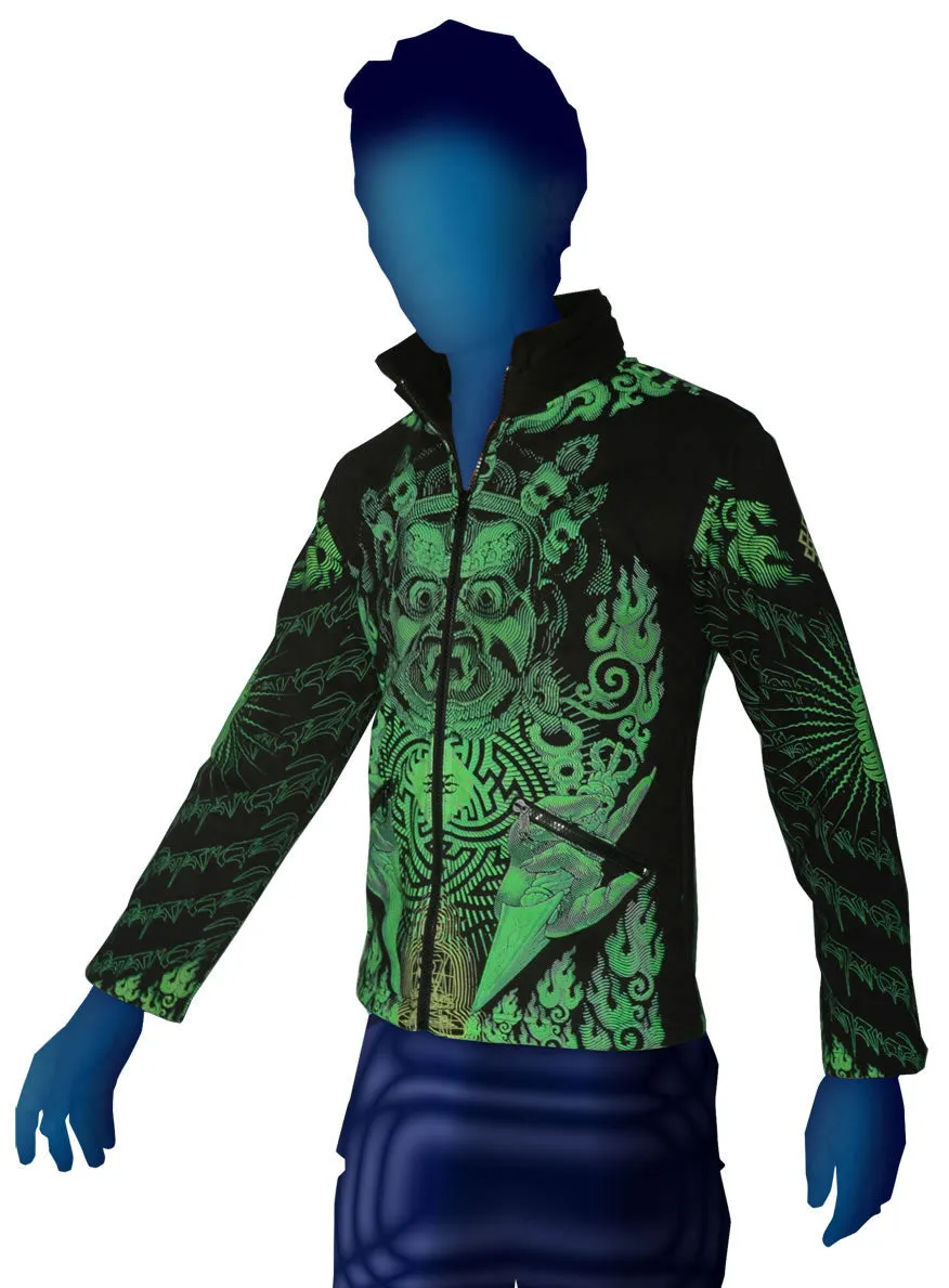 Morph Jacket (No Hood) : Lime Mahakala