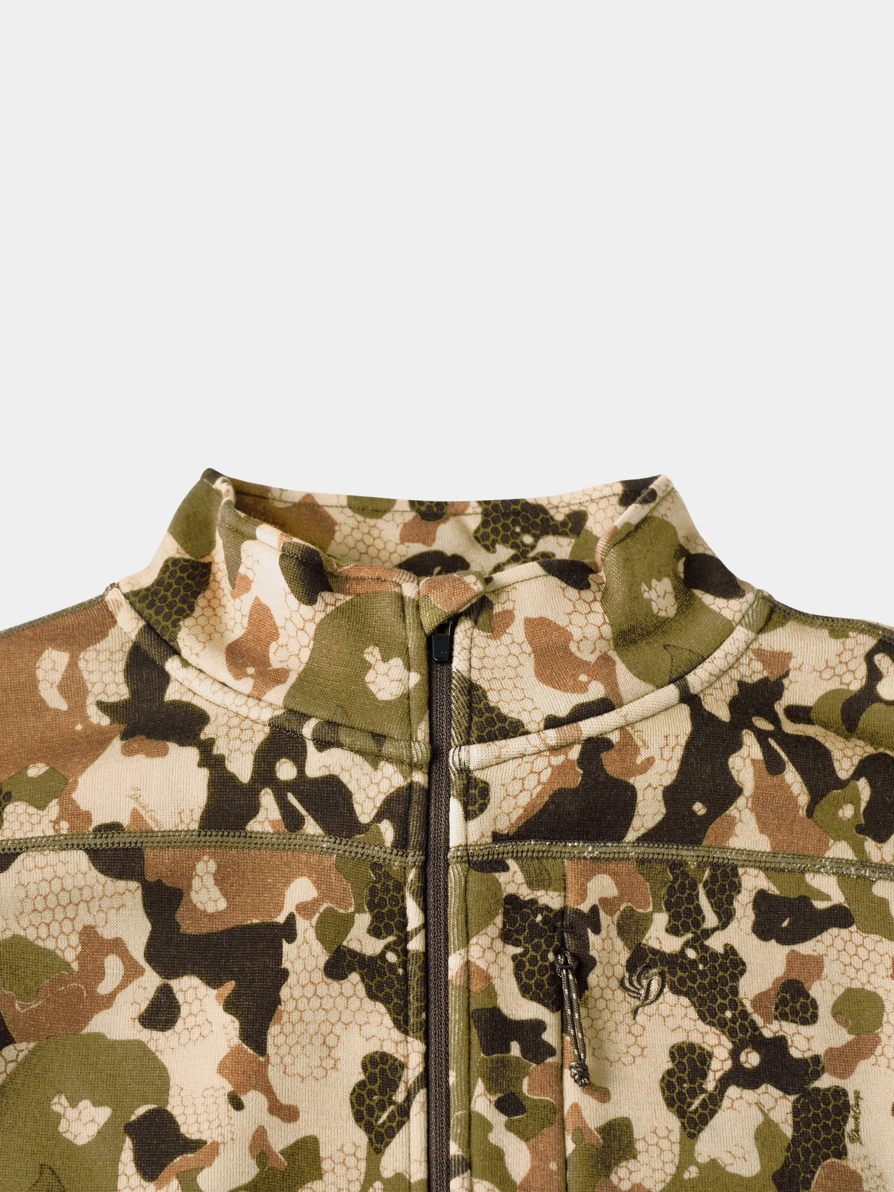 M's Barnburner 1/4 Zip - Wetland