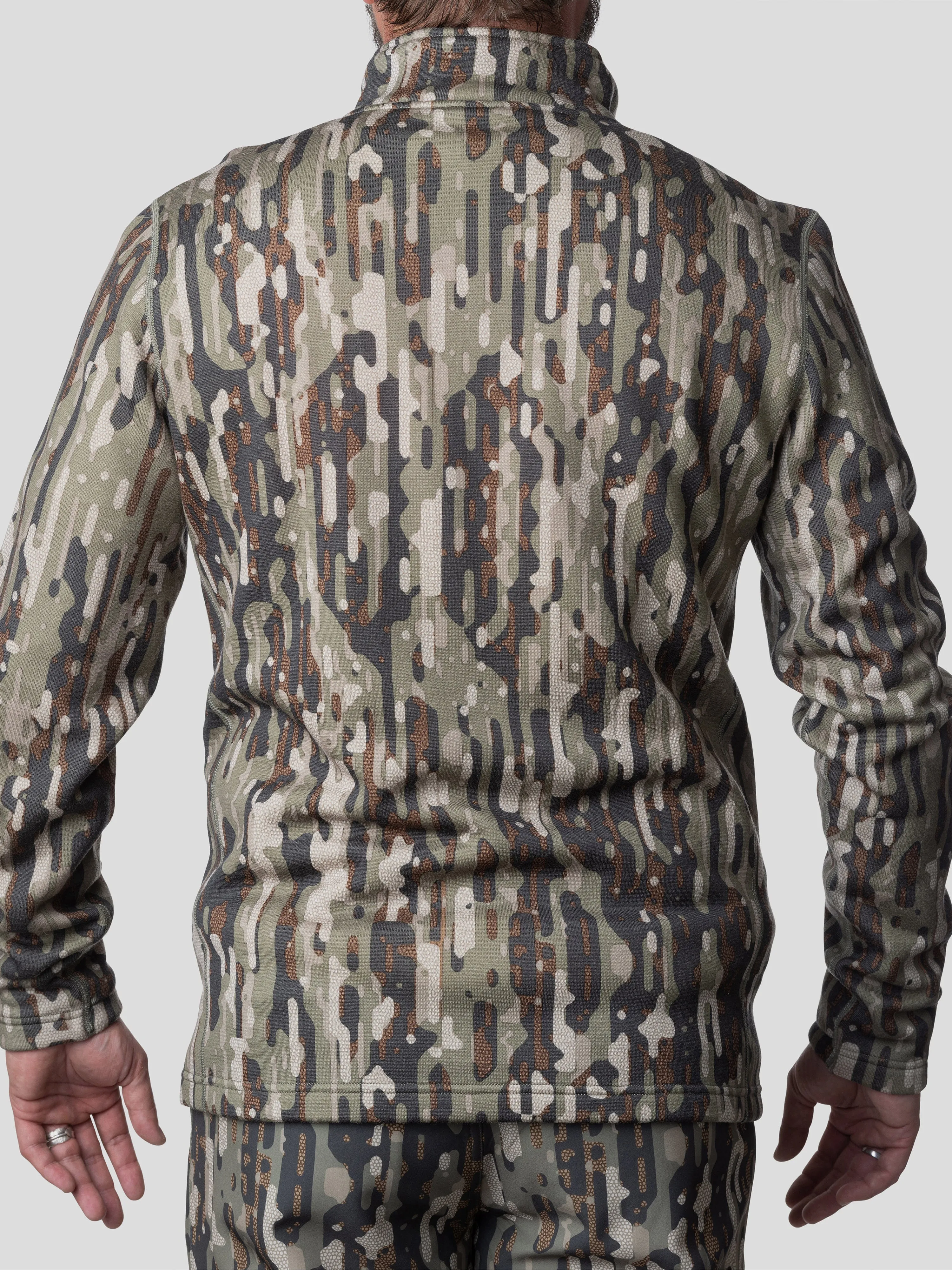 M's Barnburner 1/4 Zip - Woodland