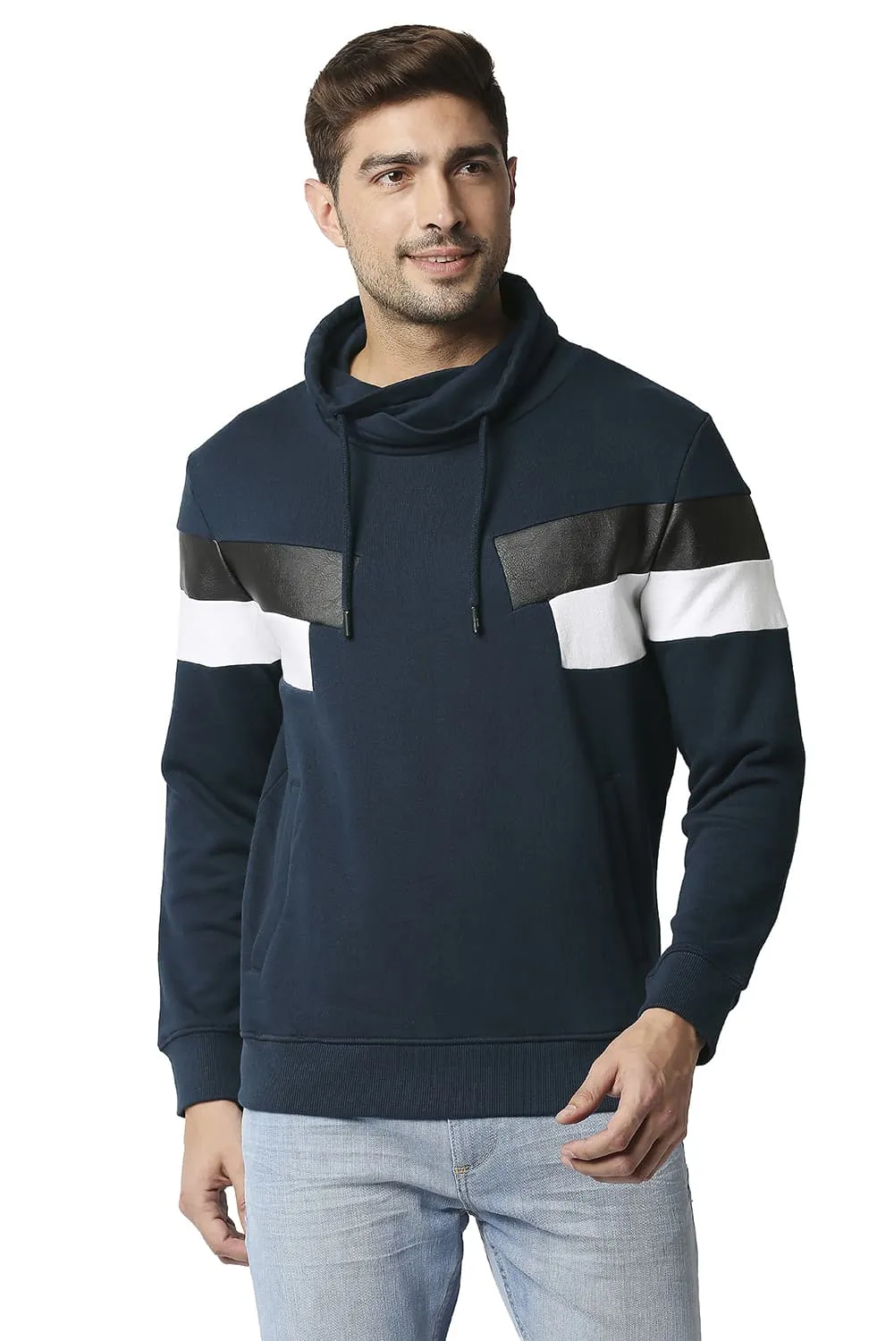 Muscle Fit Non Brushed Fleece Non Hood Jacket