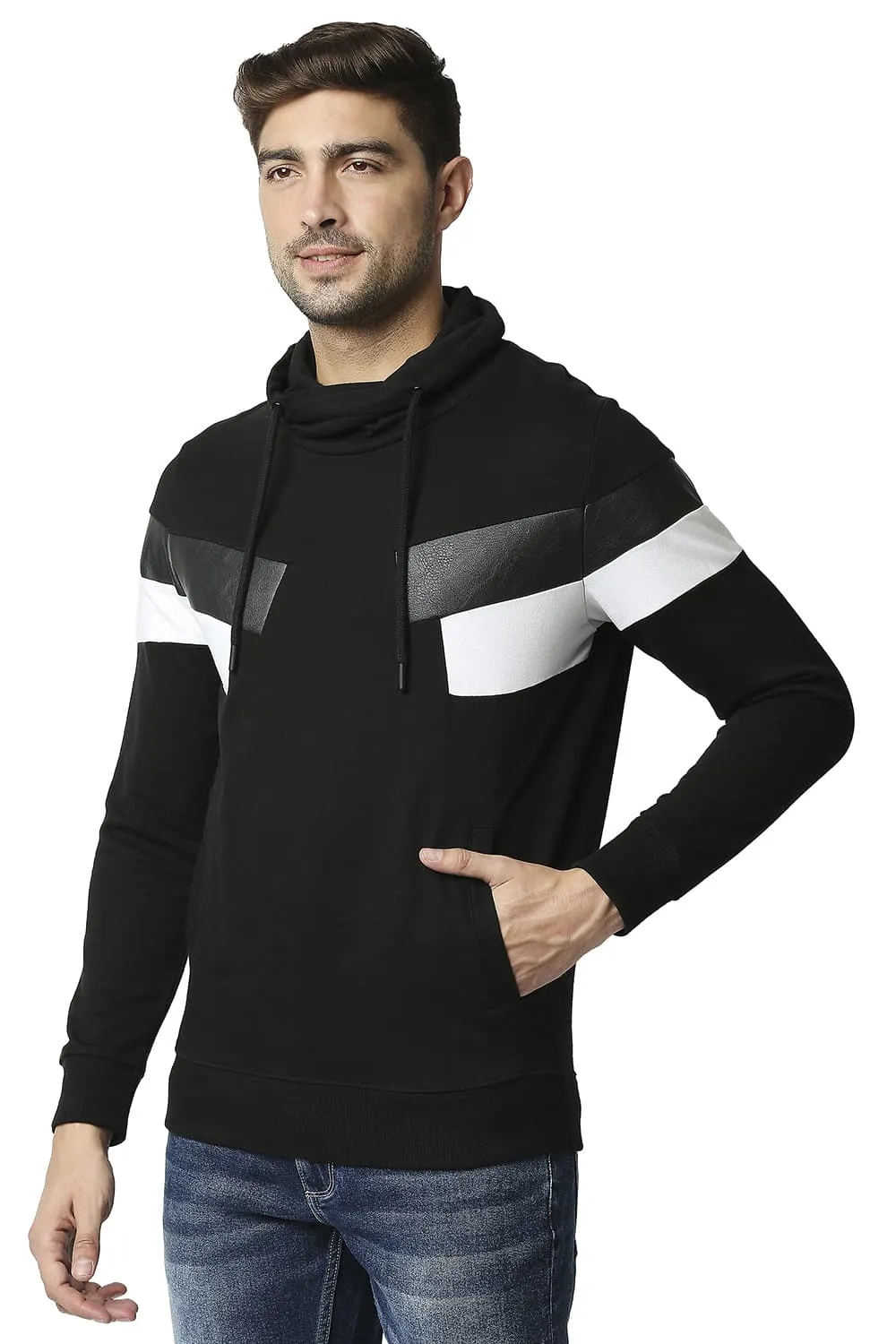 Muscle Fit Non Brushed Fleece Non Hood Jacket