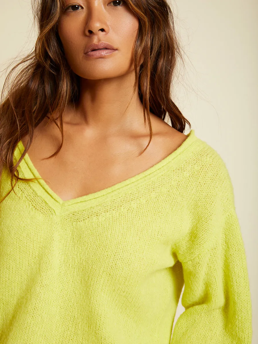 Nation LTD - Zoya Open Neck Sweater in Ace