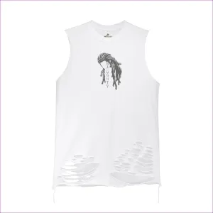 Naughty Dreadz Men's Ripped Tank Top