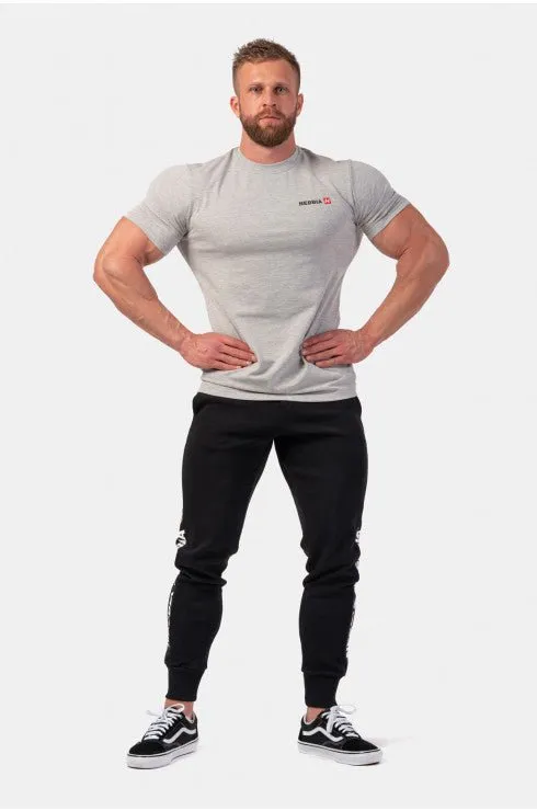 Nebbia Minimalist Logo NEBBIA T-Shirt 291 - Grey