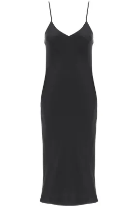 Norma Kamali midi crêpe slip dress