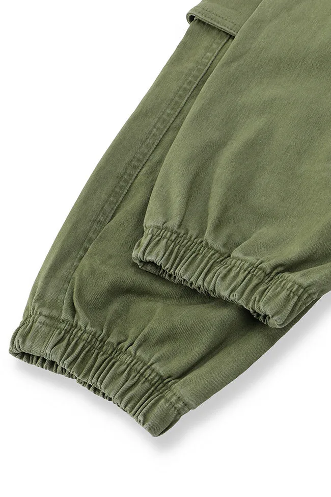 Olive Green Cargo Pants