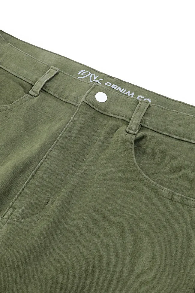 Olive Green Cargo Pants