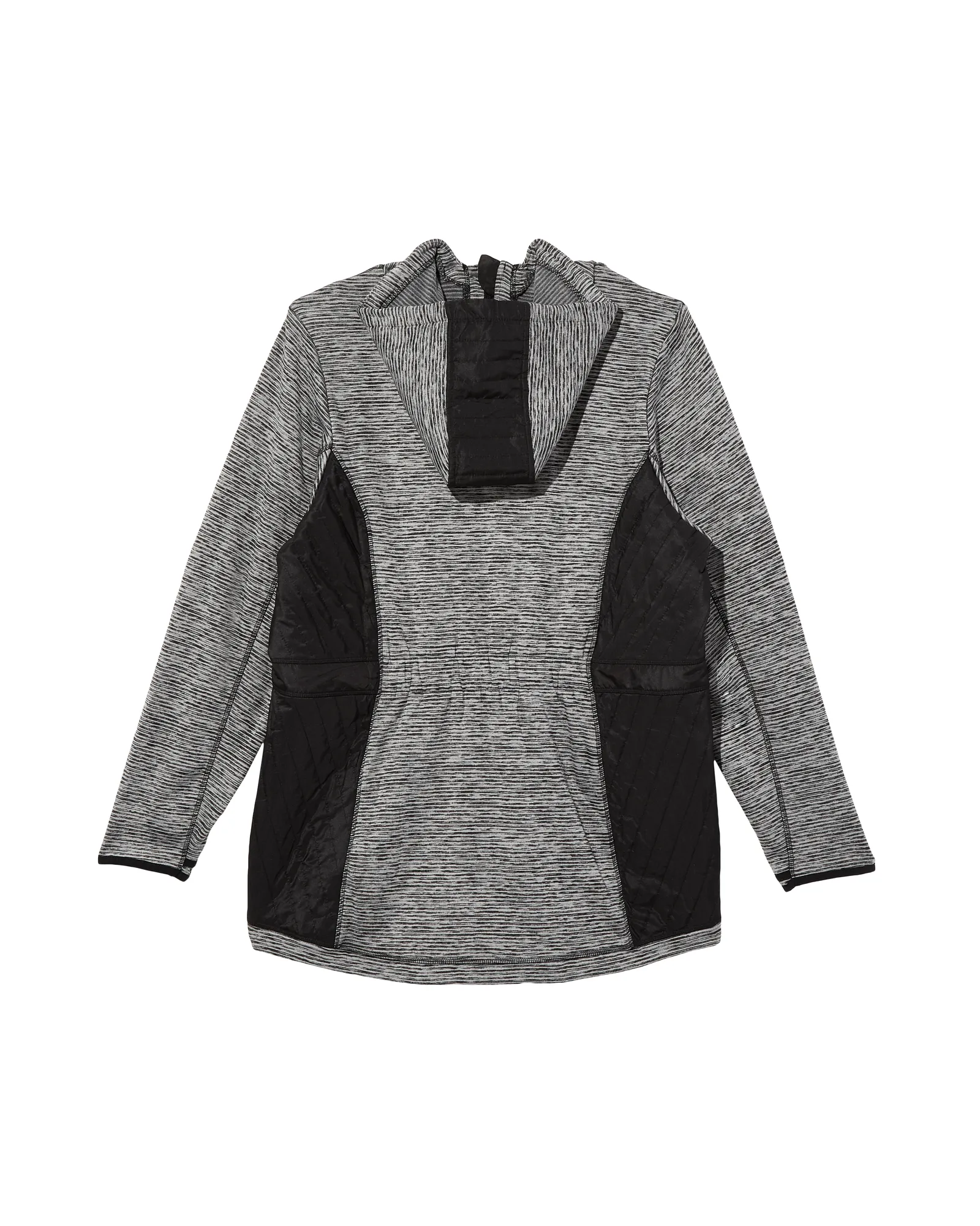 Pamir Fleece Hooded Jacket | Charcoal Grey / Black