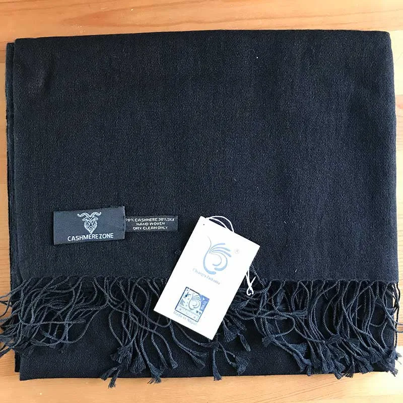 Pashmina Scarf Black