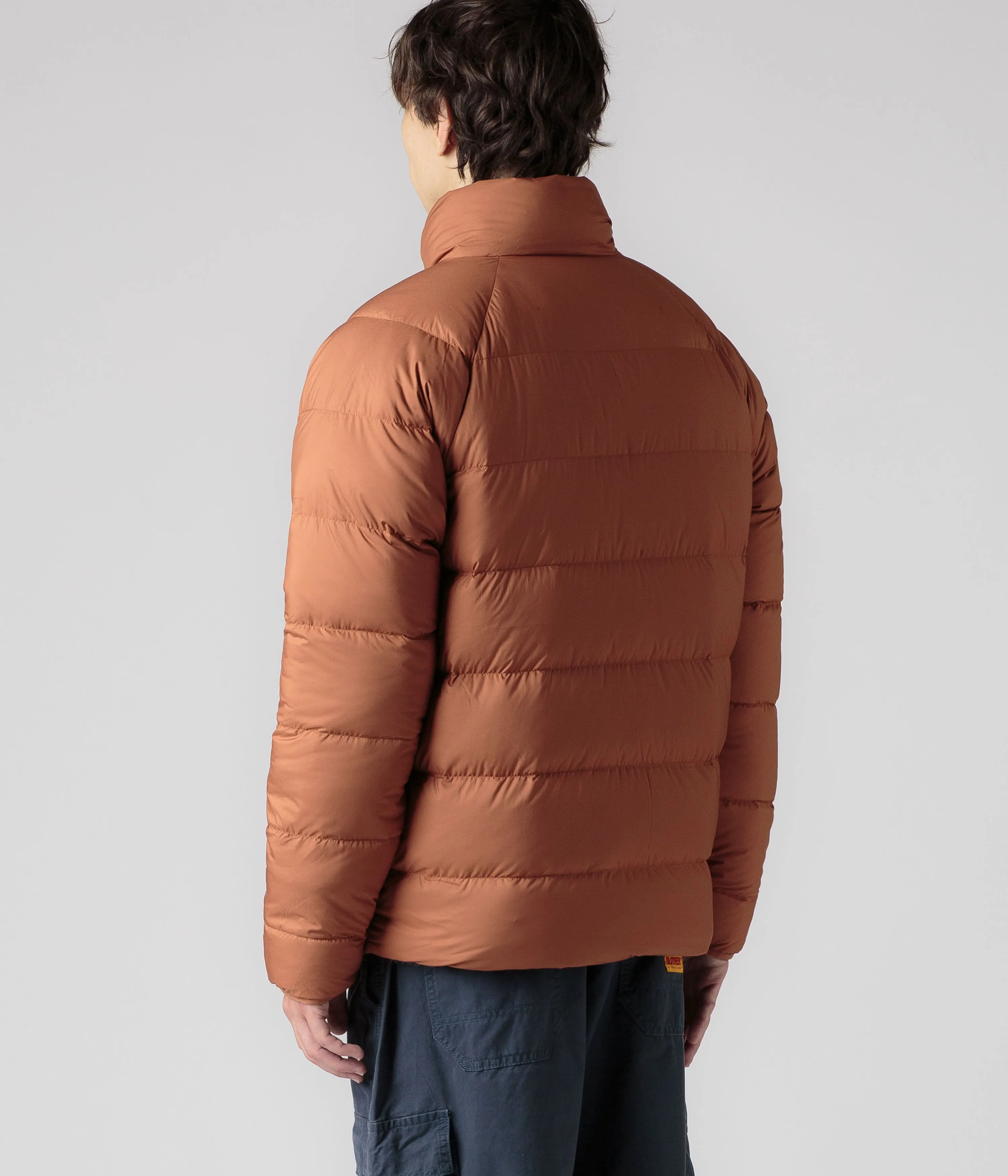 Patagonia Reversible Silent Down Jacket - Sisu Brown