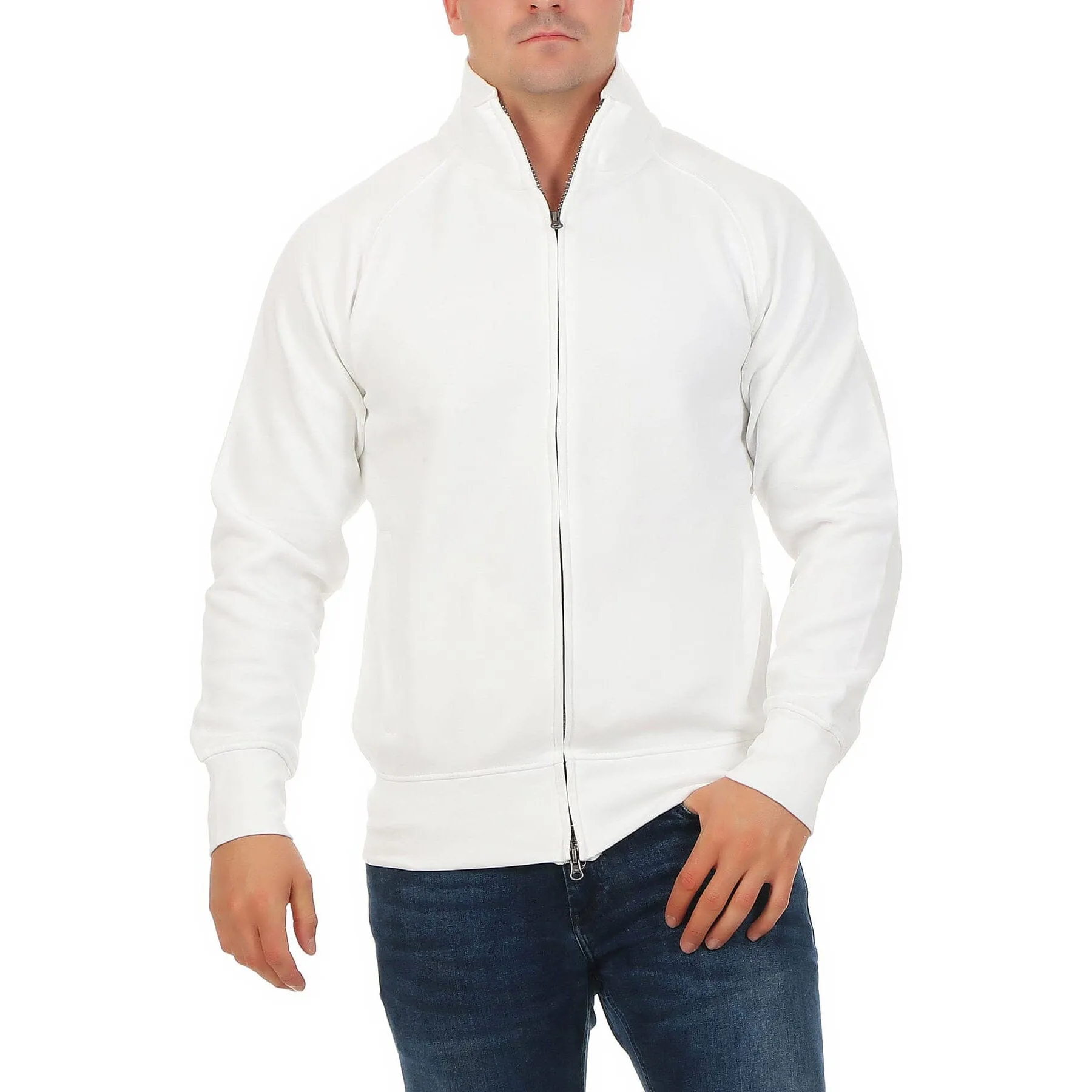 Payper Men's Full Zipper Raglan Sleeve Jacket