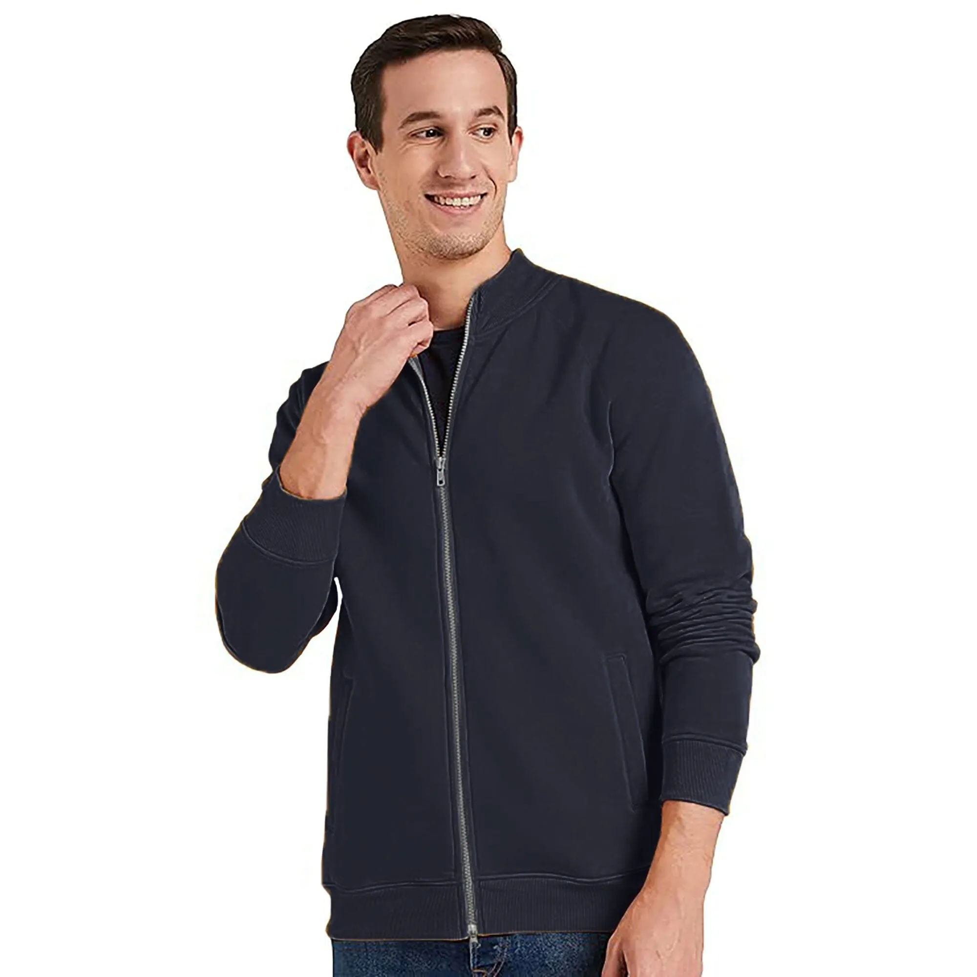 Payper Men's Full Zipper Raglan Sleeve Jacket