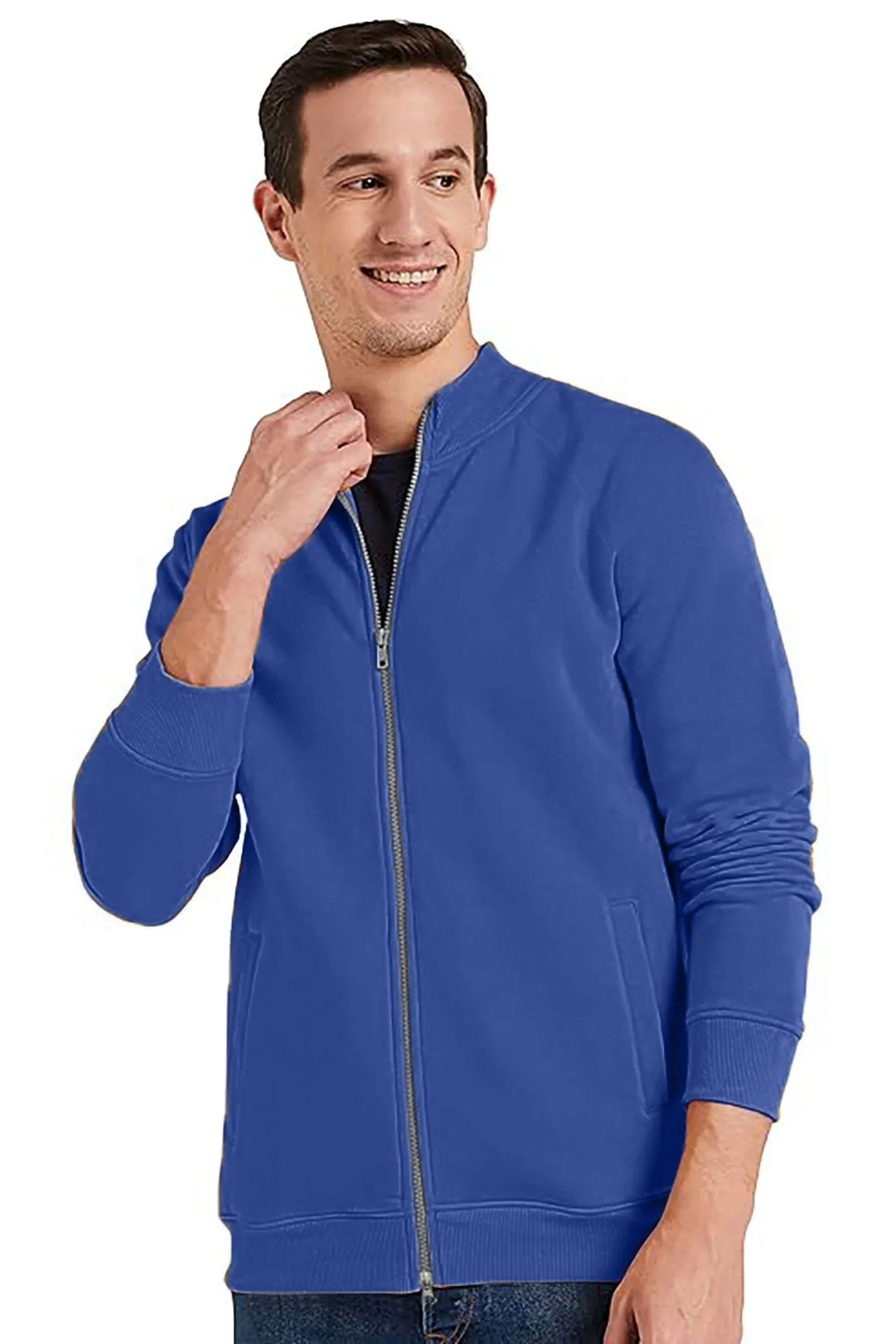 Payper Men's Full Zipper Raglan Sleeve Jacket